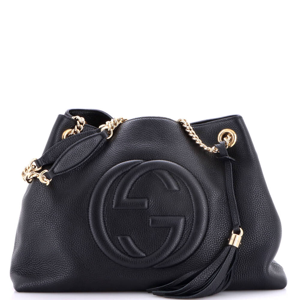 Gucci Medium Soho Chain Strap Shoulder Bag Leather